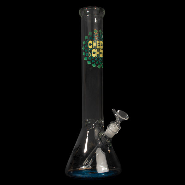 15" 7mm Thick Fibonacci Beaker Base Water Pipe