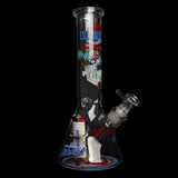 12" 7mm Thick Happy Herbs Sidekick Water Pipe (Limited Edition of 420)