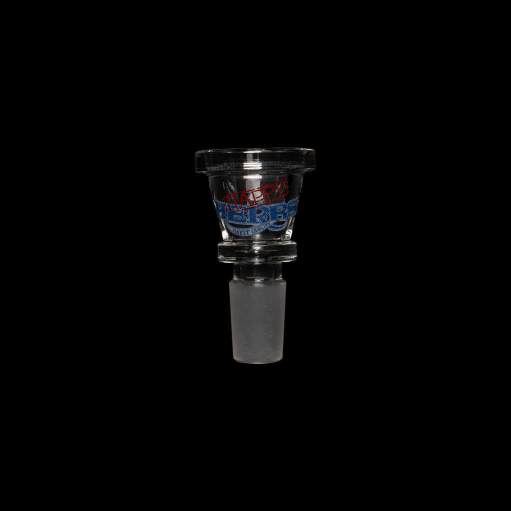 12" 7mm Thick Happy Herbs Sidekick Water Pipe (Limited Edition of 420)